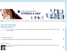Tablet Screenshot of fitnessa360.com